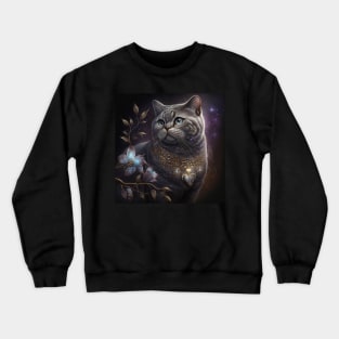 Beautiful British Shorthair Kitten Crewneck Sweatshirt